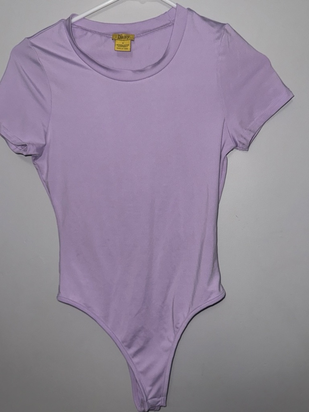 Daisy Lilac Crewneck Bodysuit